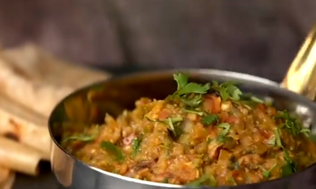 Konkani Brinjal Bharata Recipe