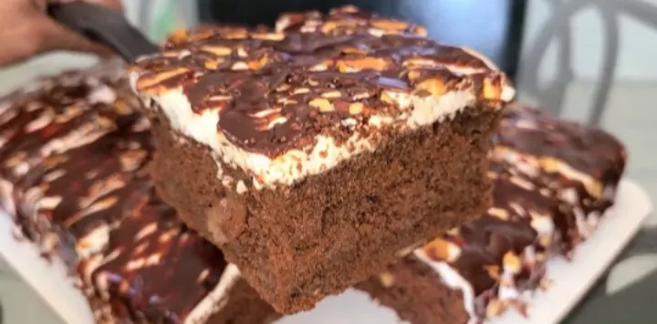 recipe for heavenly hash brownies